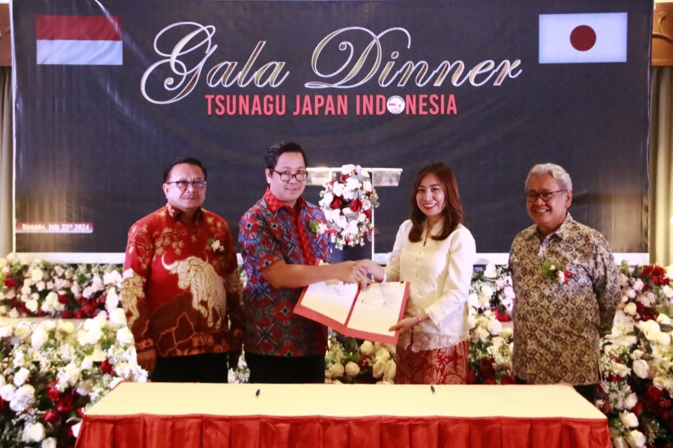 Kerjasama Dengan Tsunagu Japan Indonesia, Pemprov Sulut Kembali Ciptakan Lapangan Kerja