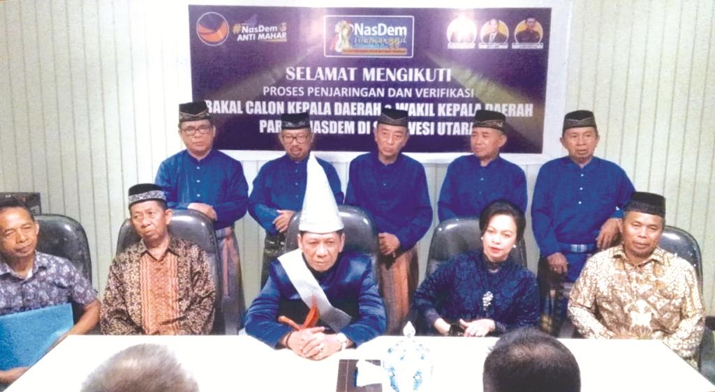 Mokodongan Daftar Bacawagub Partai Nasdem