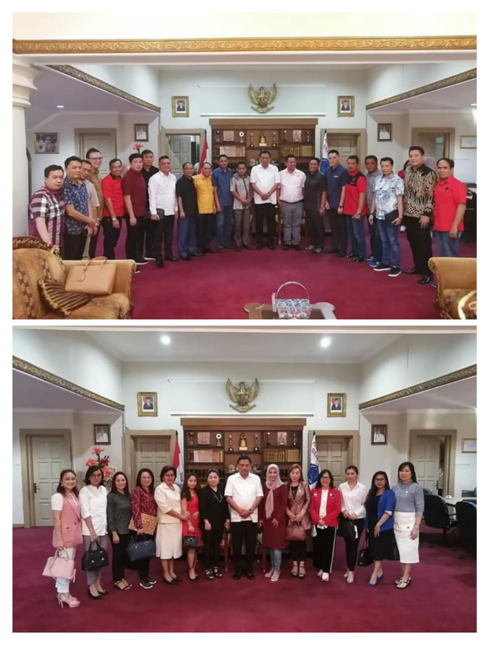LEGISLATOR MANADO TATAP MUKA BERSAMA GUBERNUR SULUT