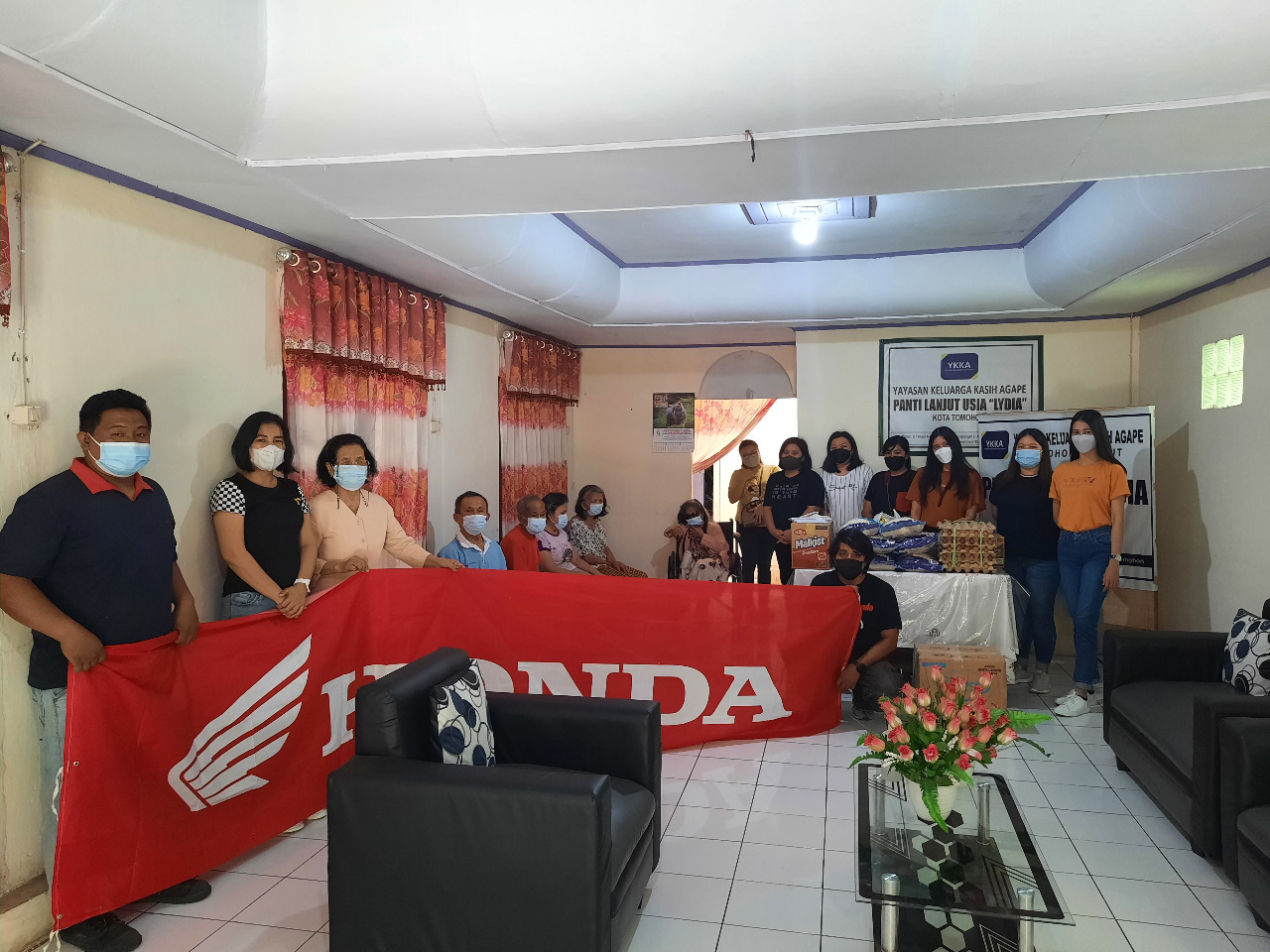 Corporate Social Responsibility (CSR) Honda DAW : Berbagi Dengan Sesama