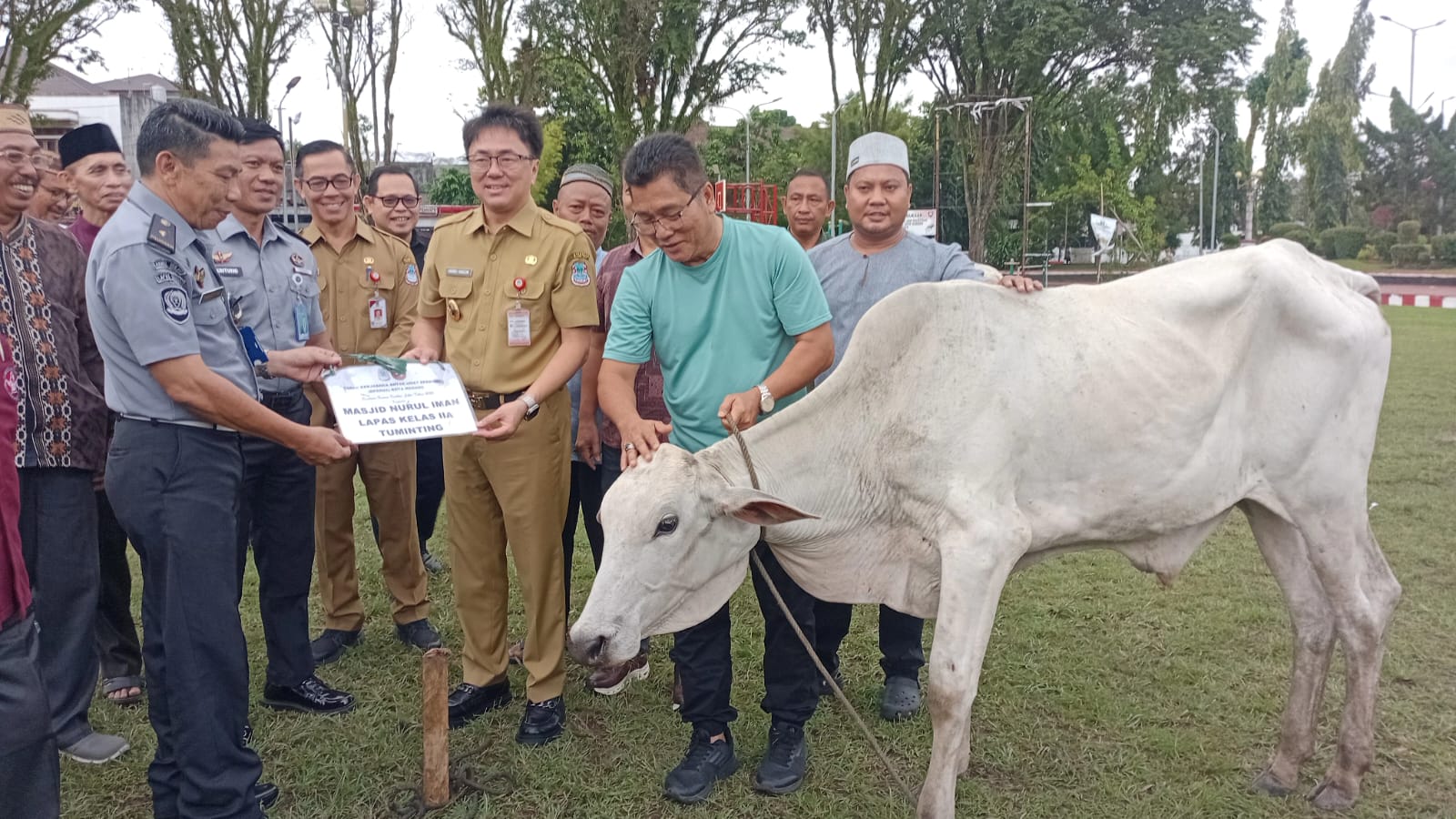 41 Hewan Kurban Milik Pemkot Manado Diserahkan Sambut Idul Adha