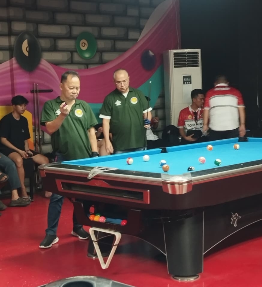 Kran Emas Manado Dimulai Lewat Billiard Kategori 15:Ball, Kalahkan Wakil Sangihe di Final