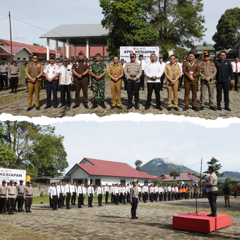 Apel  Pasukan Kesiapan Pengamanan TIFF 2024 Digelar