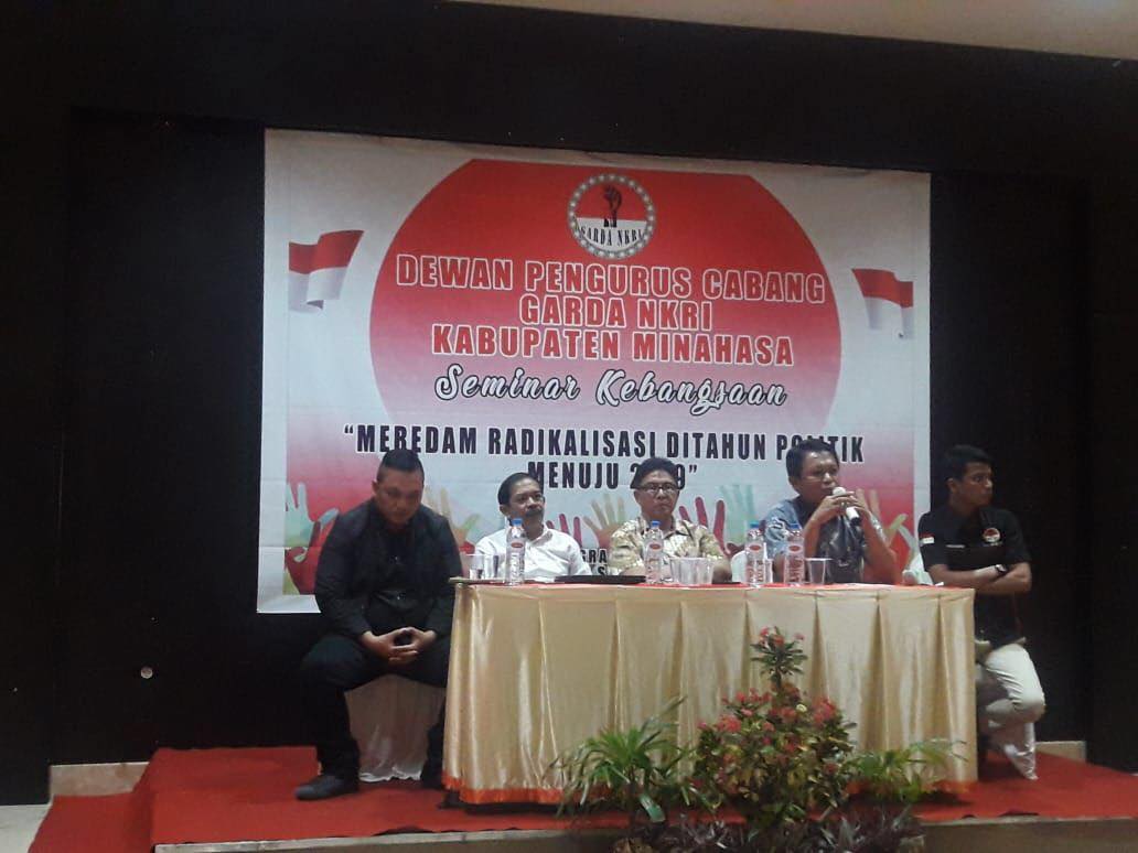 Garda NKRI Minahasa Gelar Dialog Redam Radikalis