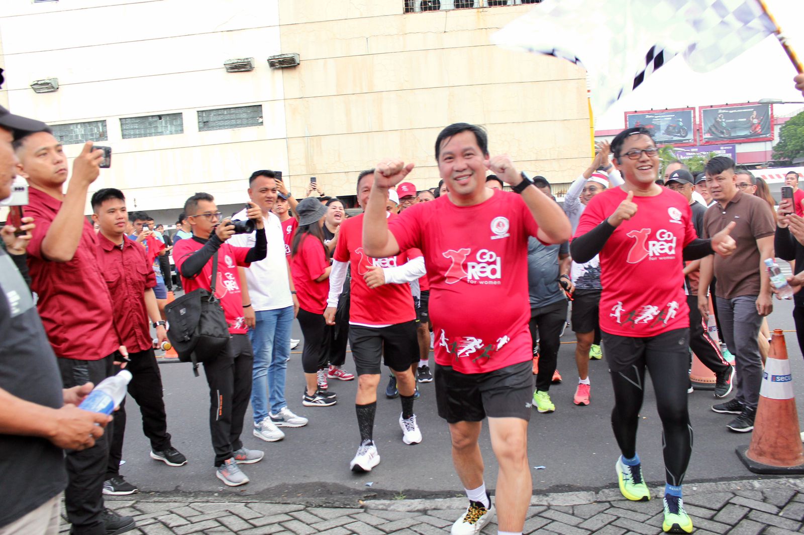 YJI Sulut Sukses Kampanyekan Go Red For Women 2024, Wagub Kandouw: Jadikan olahraga sebagai way of life