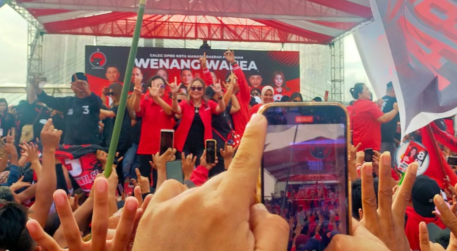 PDI Perjuangan Buka Pintu Raih 3+ Kursi di Dapil Wenang-Wanea