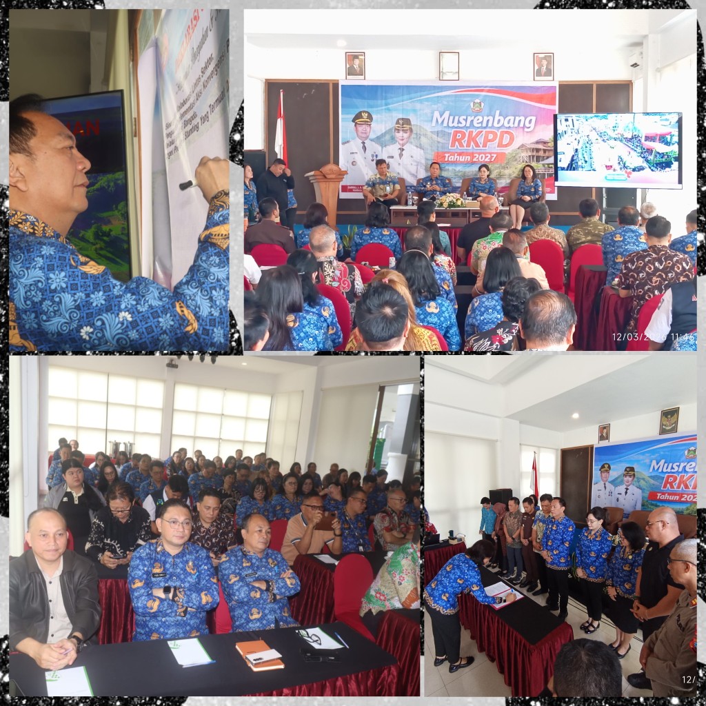 Musrenbang RKPD 2027, Walikota Caroll: Fokus Pada Pembangunan Inklusif dan Berkelanjutan