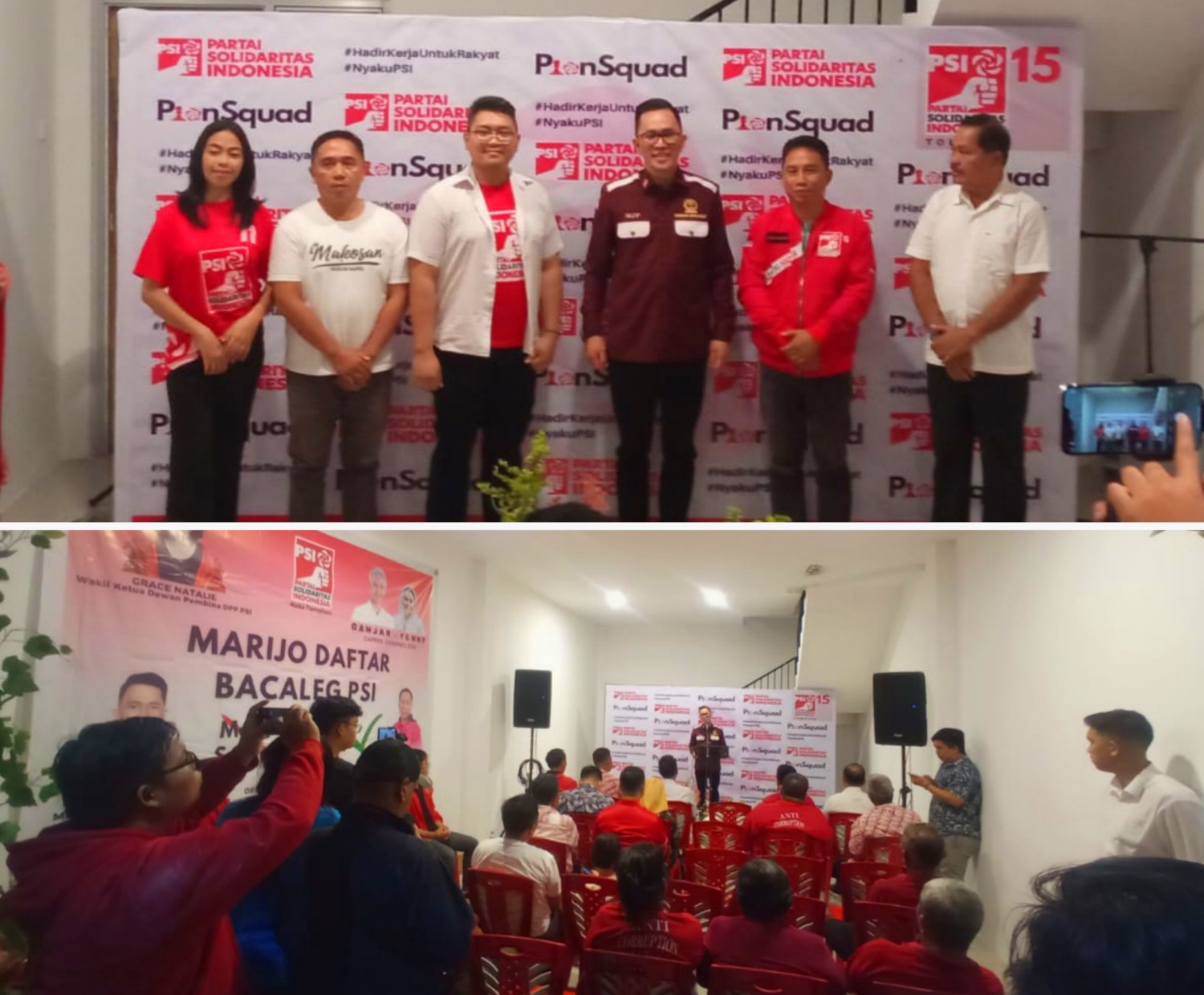Wale Solidaritas PSI Tomohon Diresmikan