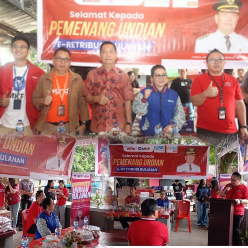 Perekonomian Tomohon Meningkat, Wali Kota CS Apresiasi Pedagang Melalui Semarak Undian Tahunan