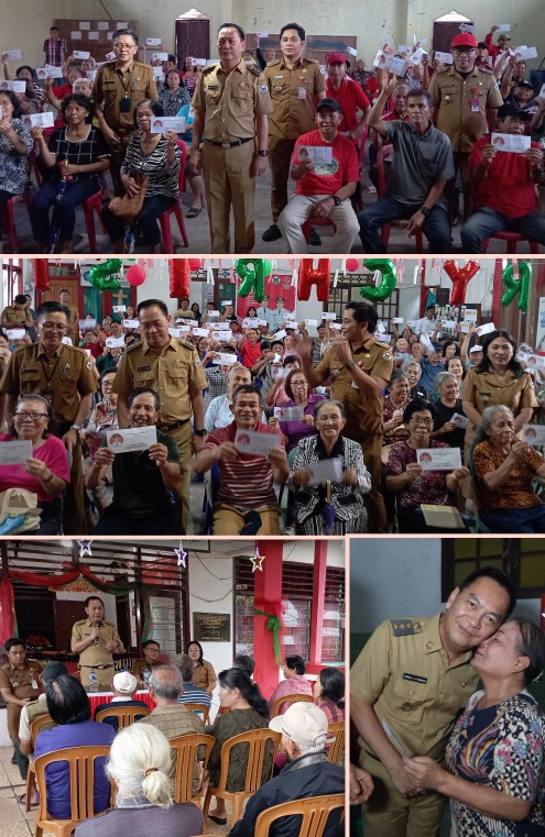 Walikota Caroll Makin Dicintai Lansia