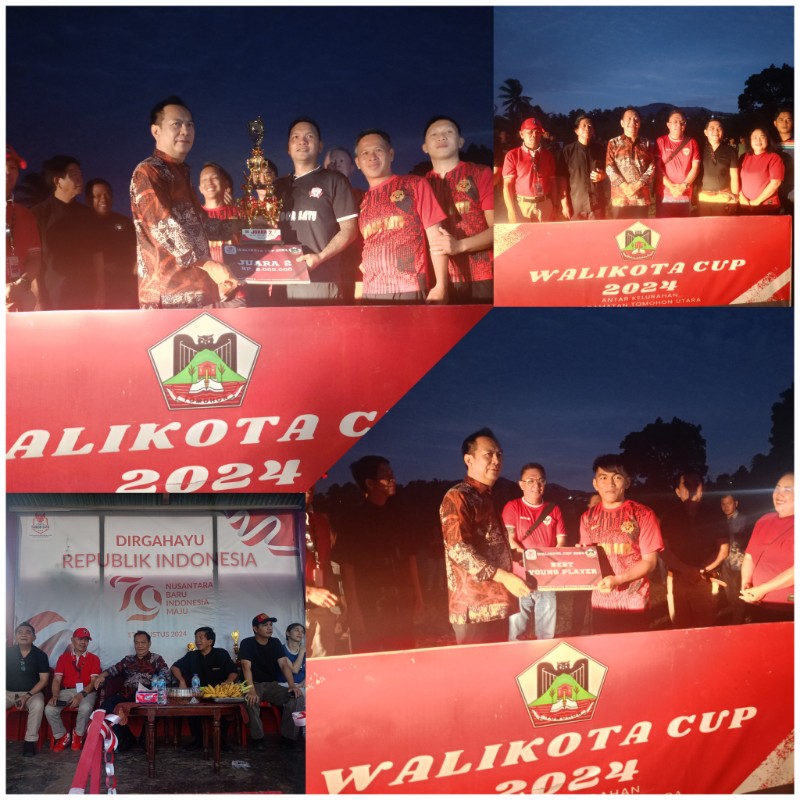 Kakaskasen Dua Jawara Tournament Sepakbola Walikota Cup 2024