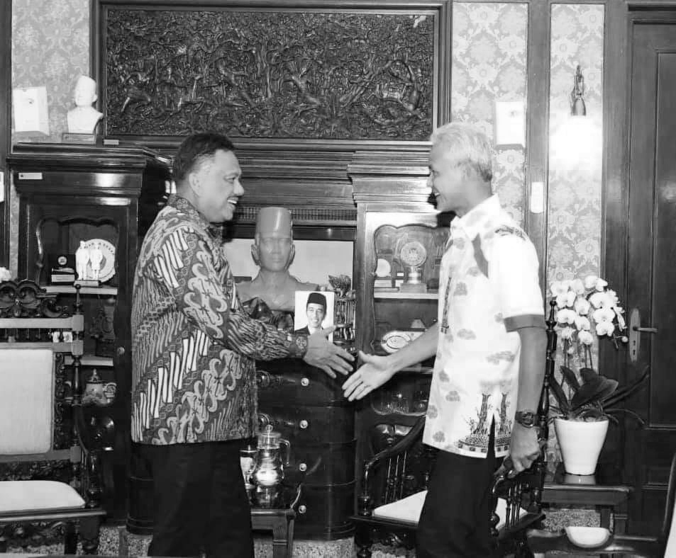 Olly Temui Gubernur Ganjar