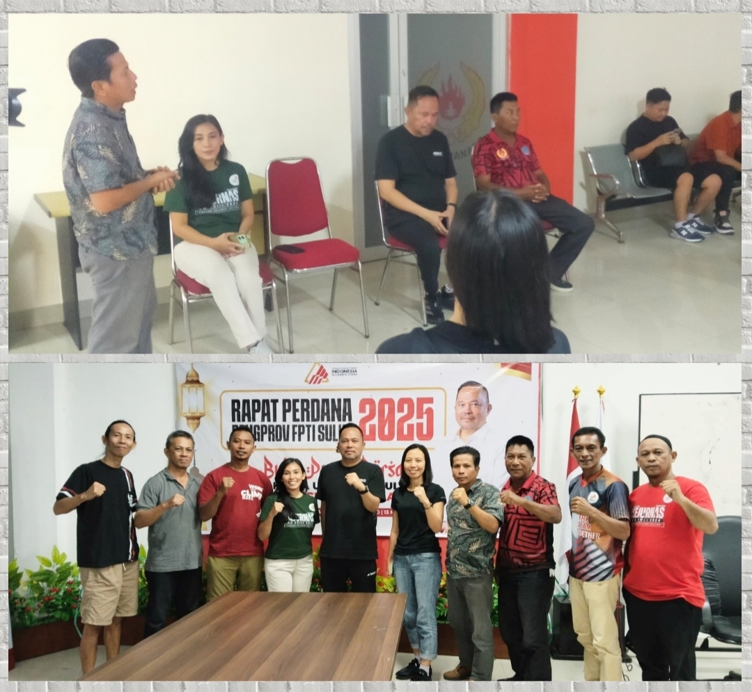 Wawali Richard Sualang Buka Puasa Bersama Pengprov FPTI Sulut dan Pimpin Rapat Perdana