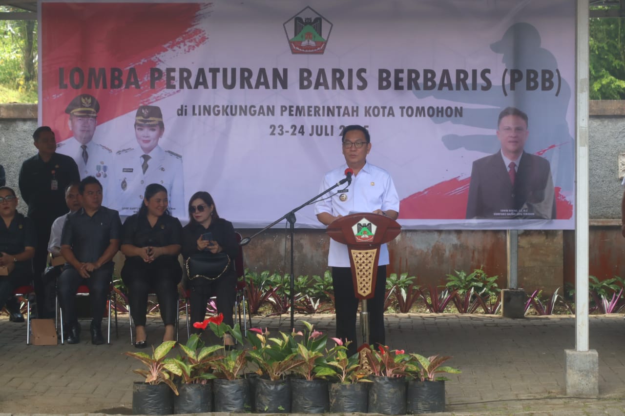 Peringati HUT ke-80 Kemerdekaan RI, Pemerintah Kota Tomohon Gelar Lomba PBB Antar Perangkat Daerah