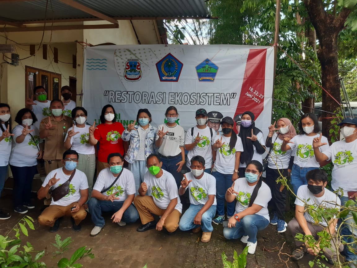 Lestarikan Alam dari Rumah, Komunitas Hijau Kitorang-GPI dan DLHK Gagas Penghijauan