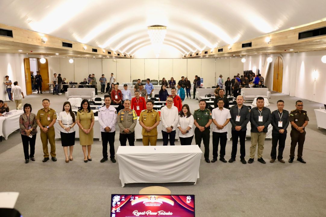 Bupati Kumendong Apresiasi Pelaksanaan Pemilu 2024 di Kabupaten Minahasa