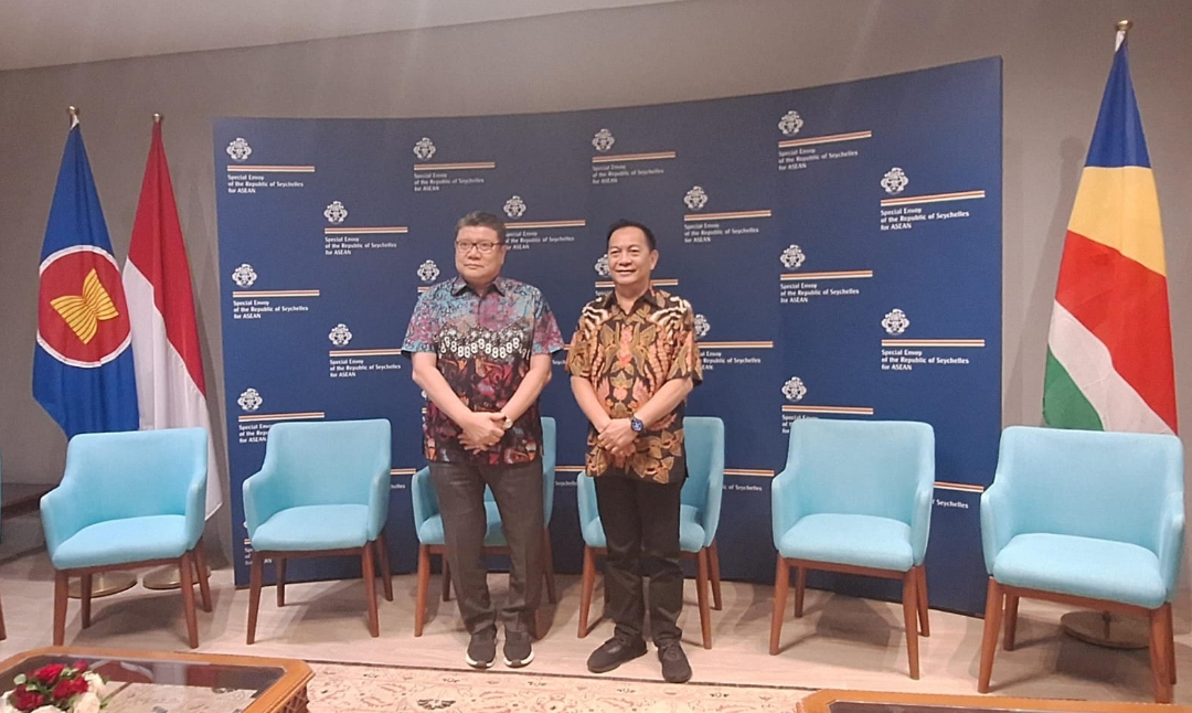 Bawa Misi Pariwisata, Caroll Senduk Sambangi Dubes  Seychelles