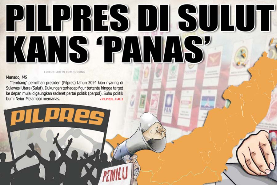 PILPRES DI SULUT KANS ‘PANAS’