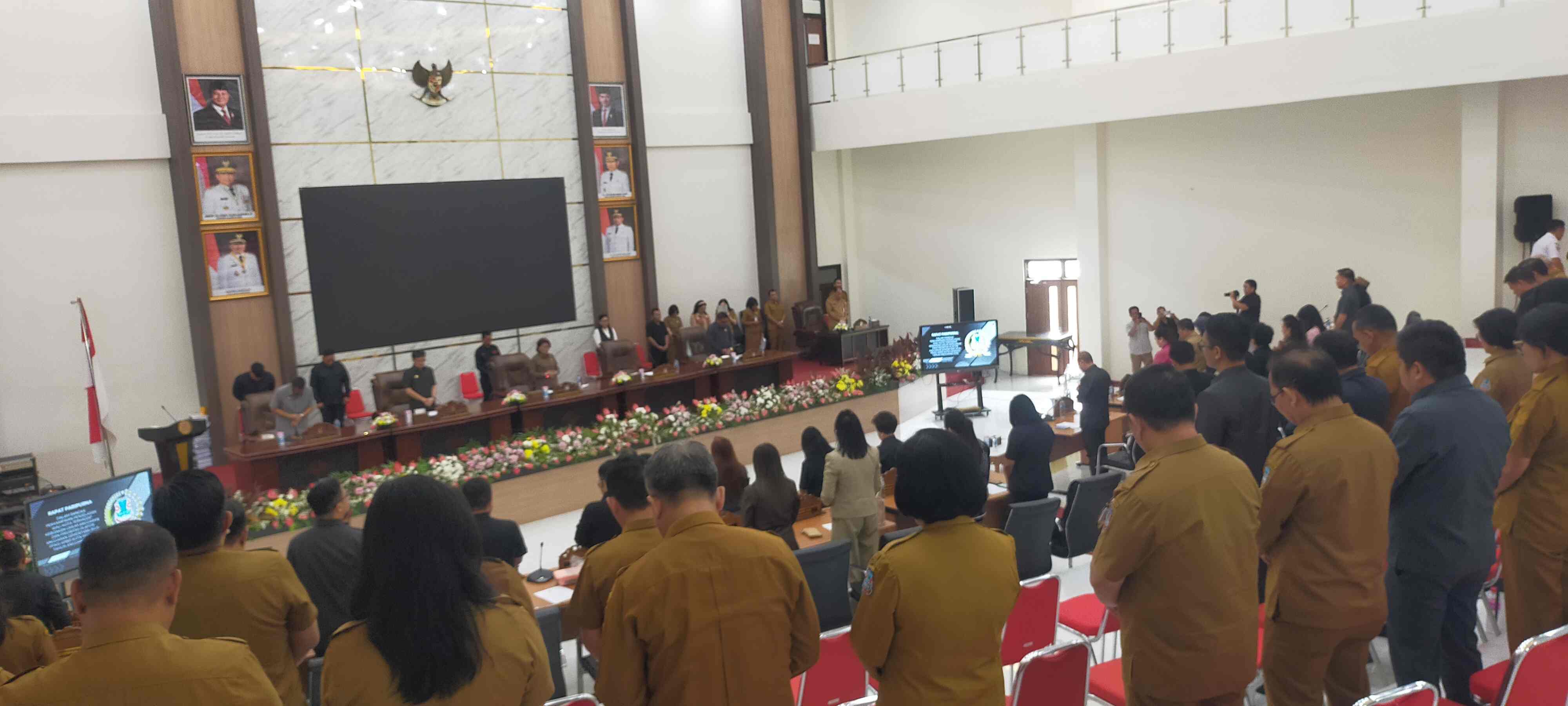 Walikota Bacakan KUA-PPAS 2026 di Paripurna DPRD Manado, Banggar-TAPD Langsung Bahas