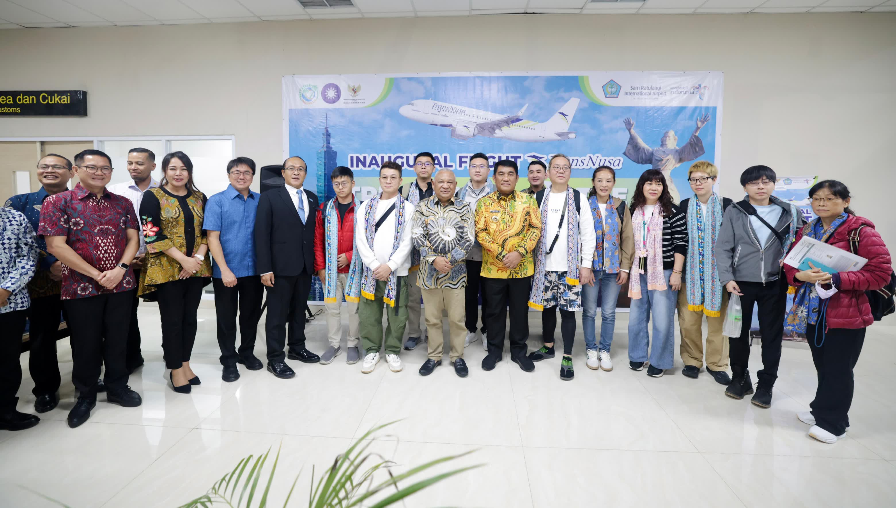 134 Wisatawan Taiwan Disambut Gubenur Sulut-Walikota Manado-Bupati Minut, Termasuk Turis Peminat Konsumsi Ikan