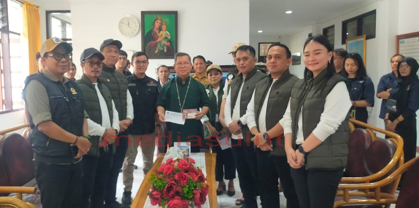 Uskup Manado Apresiasi KPU Usai Laksanakan Coklit di Keuskupan