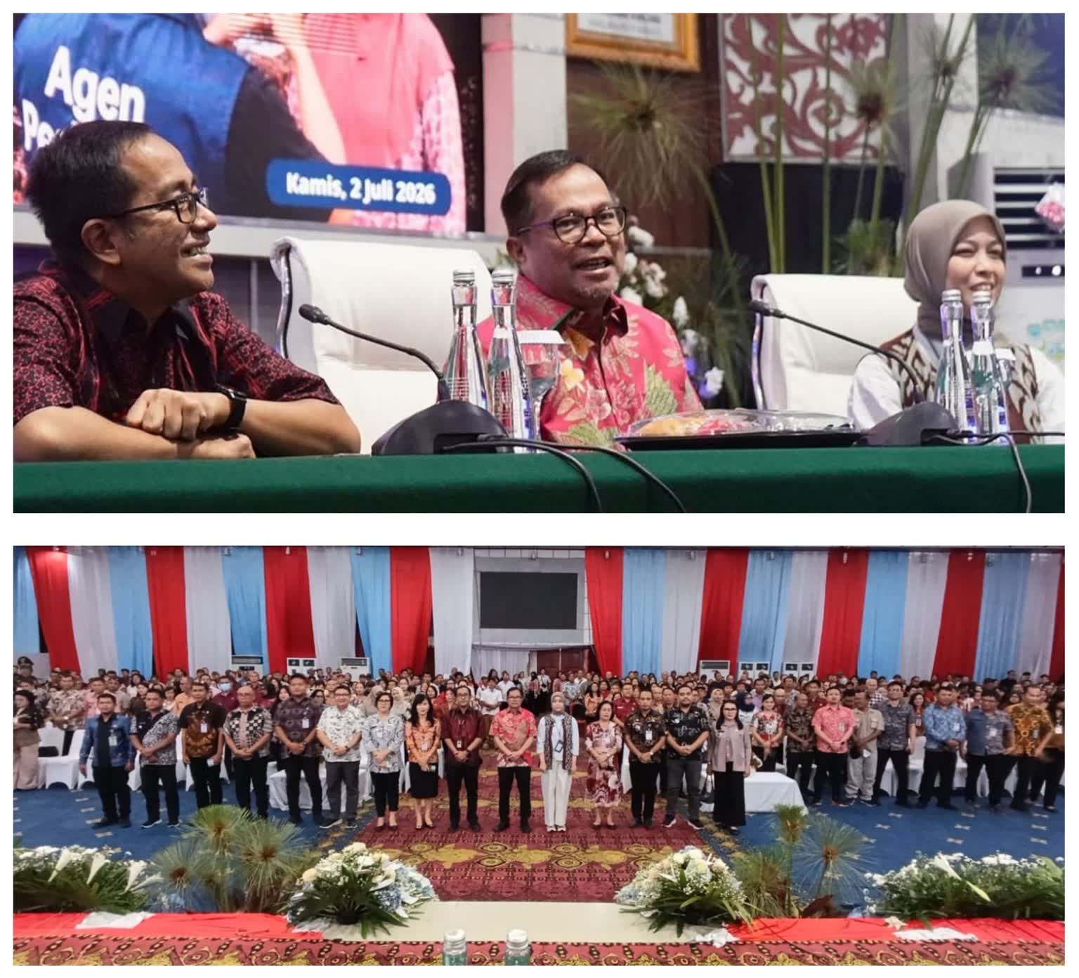 Wawali Richard Sualang Hadiri Pembekalan Agen Perlinsos di Bimtek Program Digitalisasi Bansos