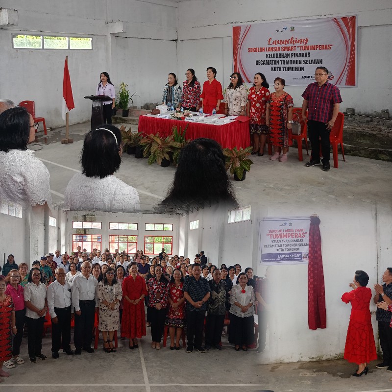 Pertama di Tomohon, Hadir Sekolah Lansia Smart 