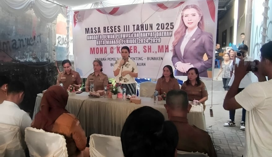 Mona Kloer Jabarkan Reses dan Rangkul 