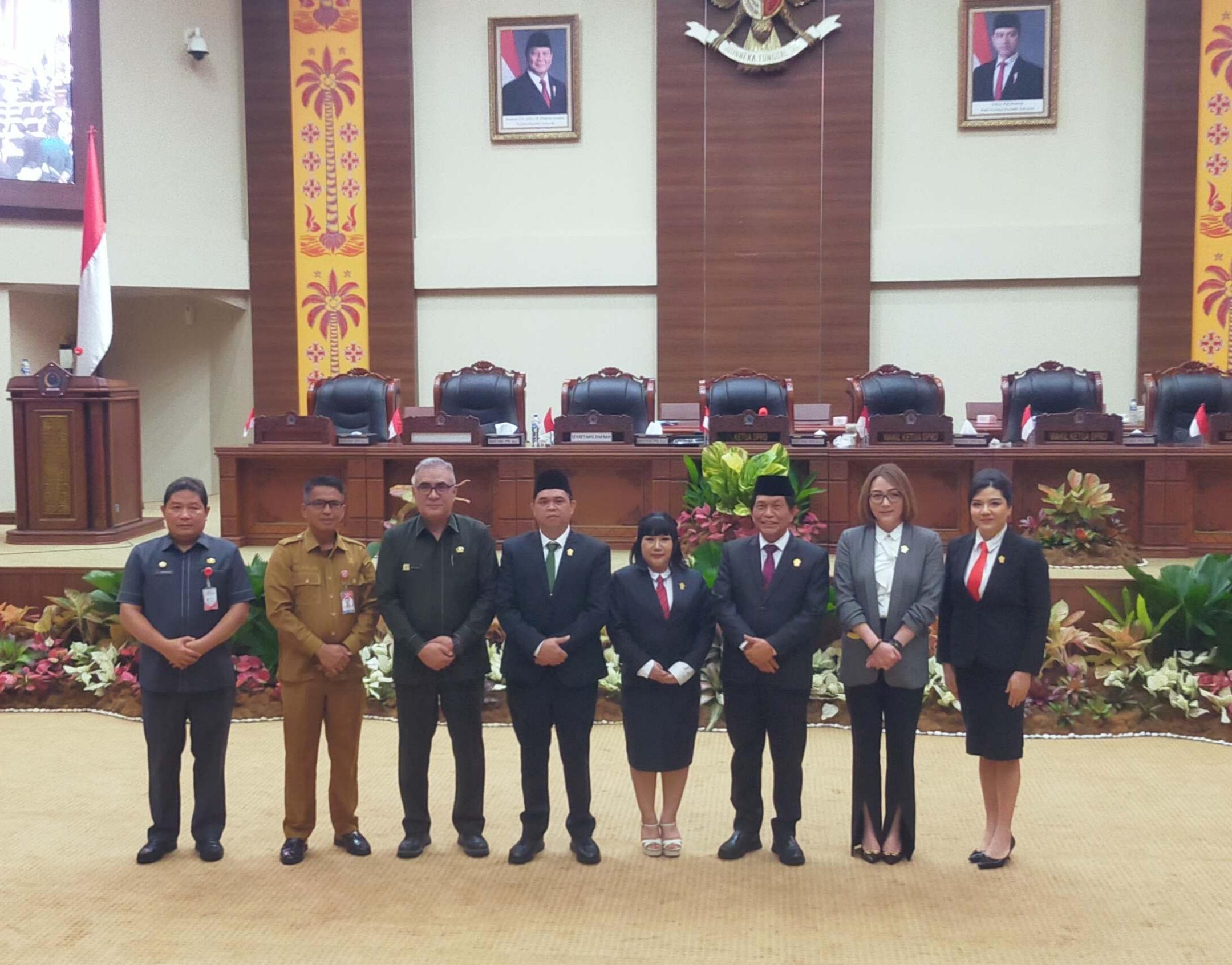 Sah! Melisa Gerungan Dilantik Kembali jadi Anggota DPRD Sulut 