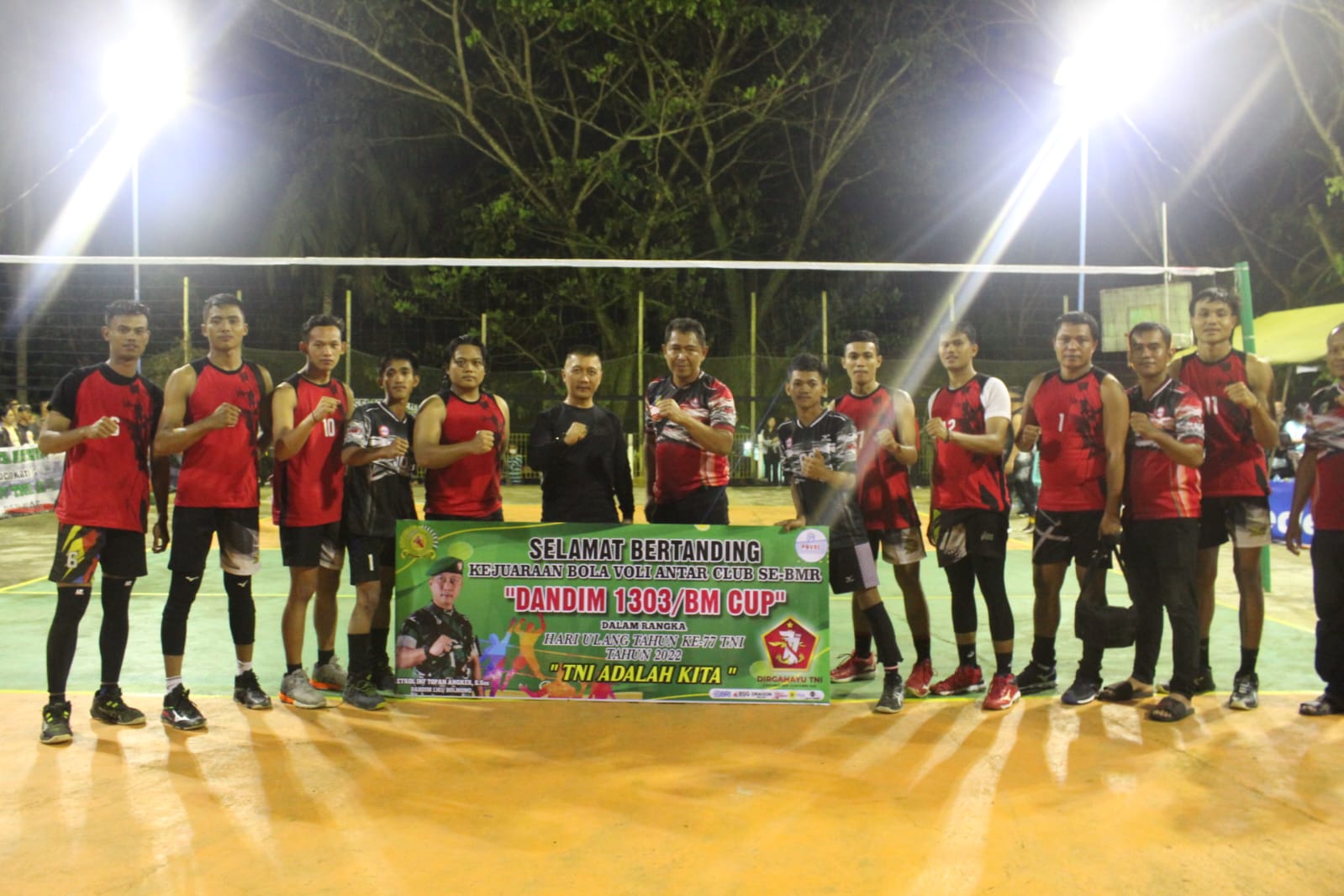 Bantai Tim Bola Voli Septos Buntalo Dengan Skor 2-1, Tim Voli M3'S Bolmut Melaju di Putaran 2 