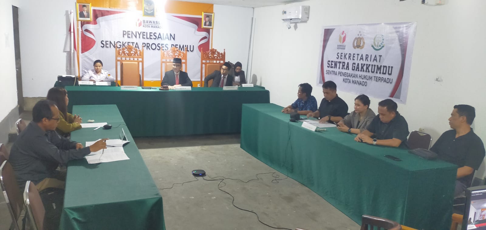 KPU Manado Sikapi  Perjalanan Proses Sidang Adjudikasi Besutan Bawaslu