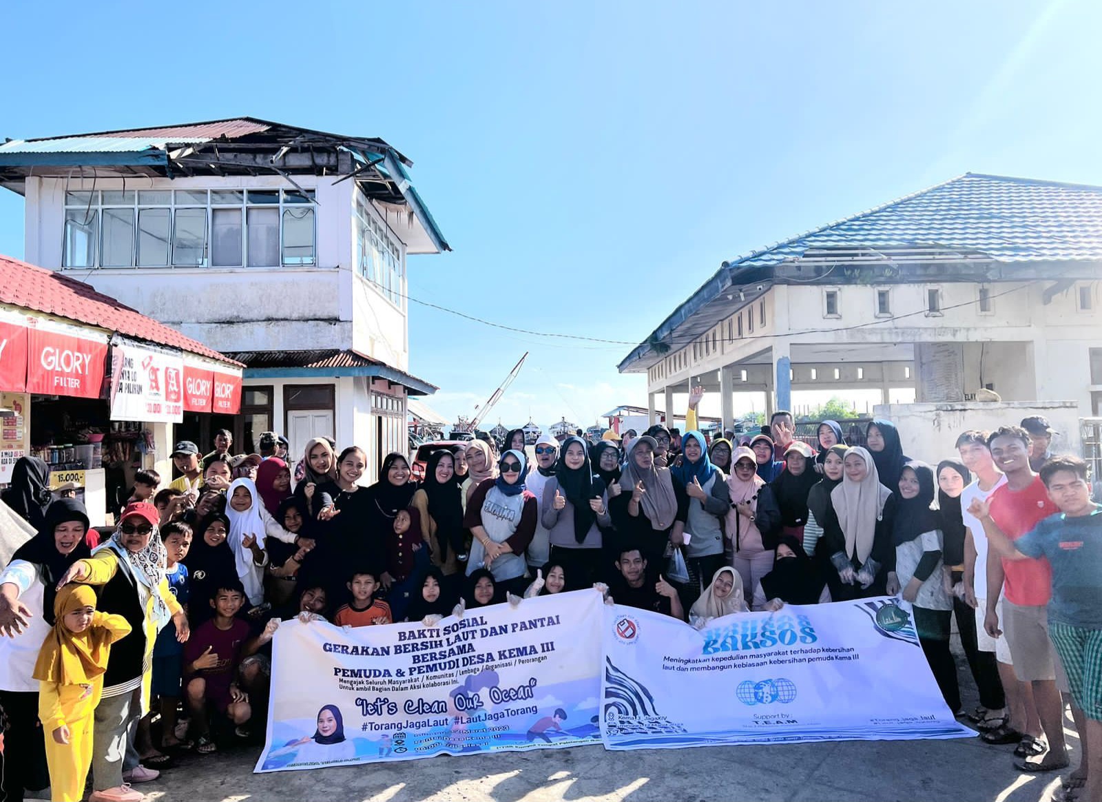 Alda Tiloli Geber Let’s Clean Our Ocean di Kema 3