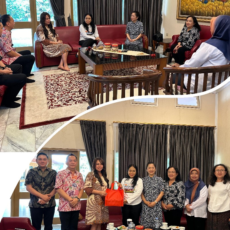 Walikota  Caroll Senduk Tomohon Audiensi Bersama Menteri PPPA RI