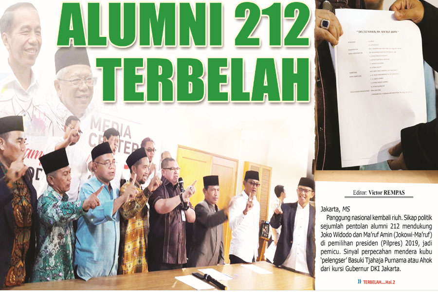 ALUMNI 212 TERBELAH
