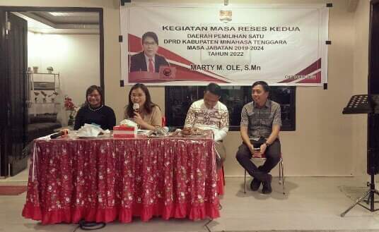 Marty Ole Siap Kawal Aspirasi Masyarakat