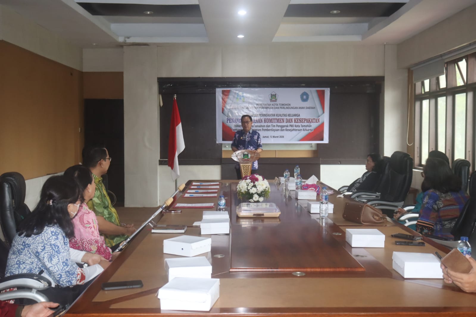 Walikota Tomohon dan PKK Teken MoU Sinergi Program Pemberdayaan Keluarga