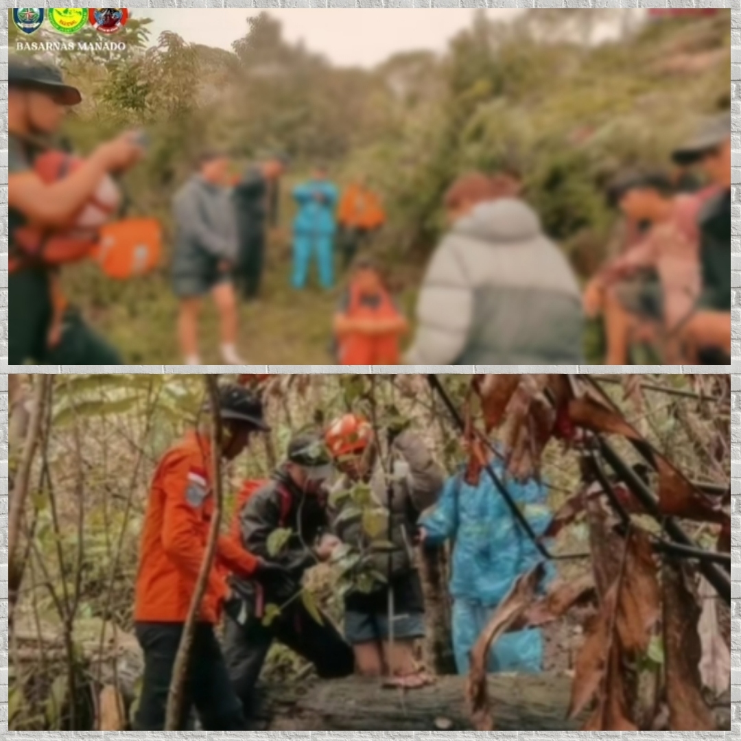 Basarnas Evakuasi Pendaki di Gunung Klabat, Satu Laporan Dikabarkan Demi Konten di MedSos