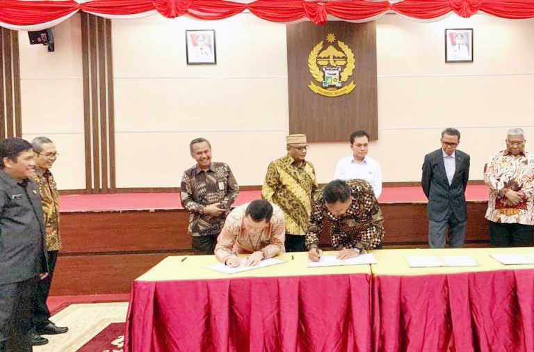 Difasilitasi KPK, Gubernur MoU Bersama BPH Migas dan Pertamina