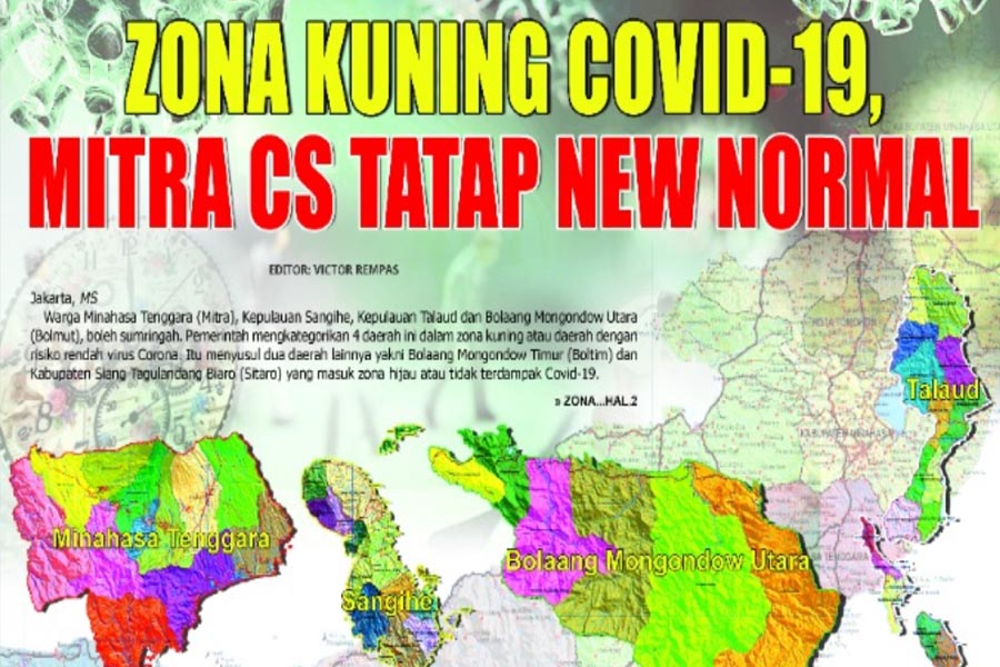 ZONA KUNING COVID-19, MITRA CS TATAP NEW NORMAL