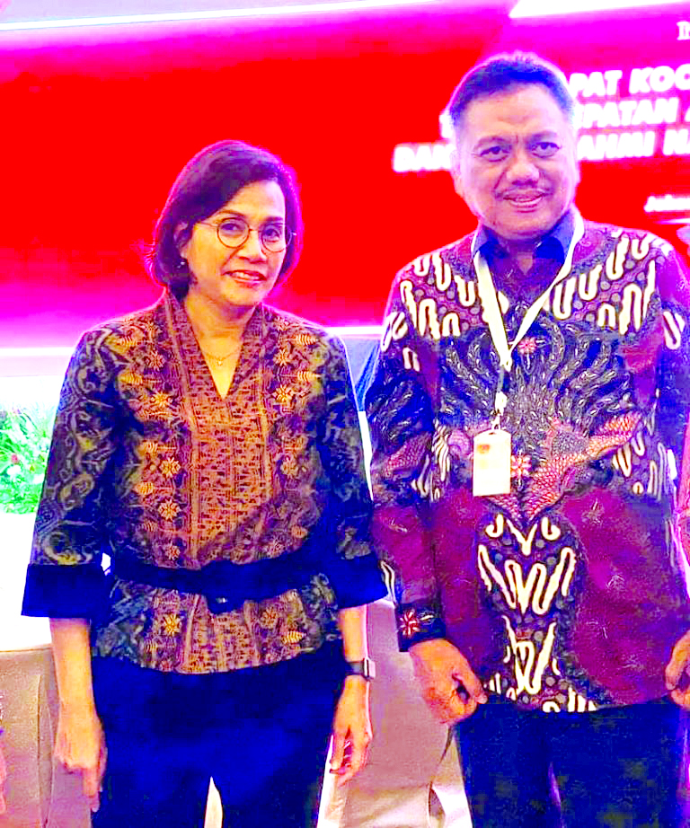 Gubernur Olly Hadiri Rakornas TPAKD