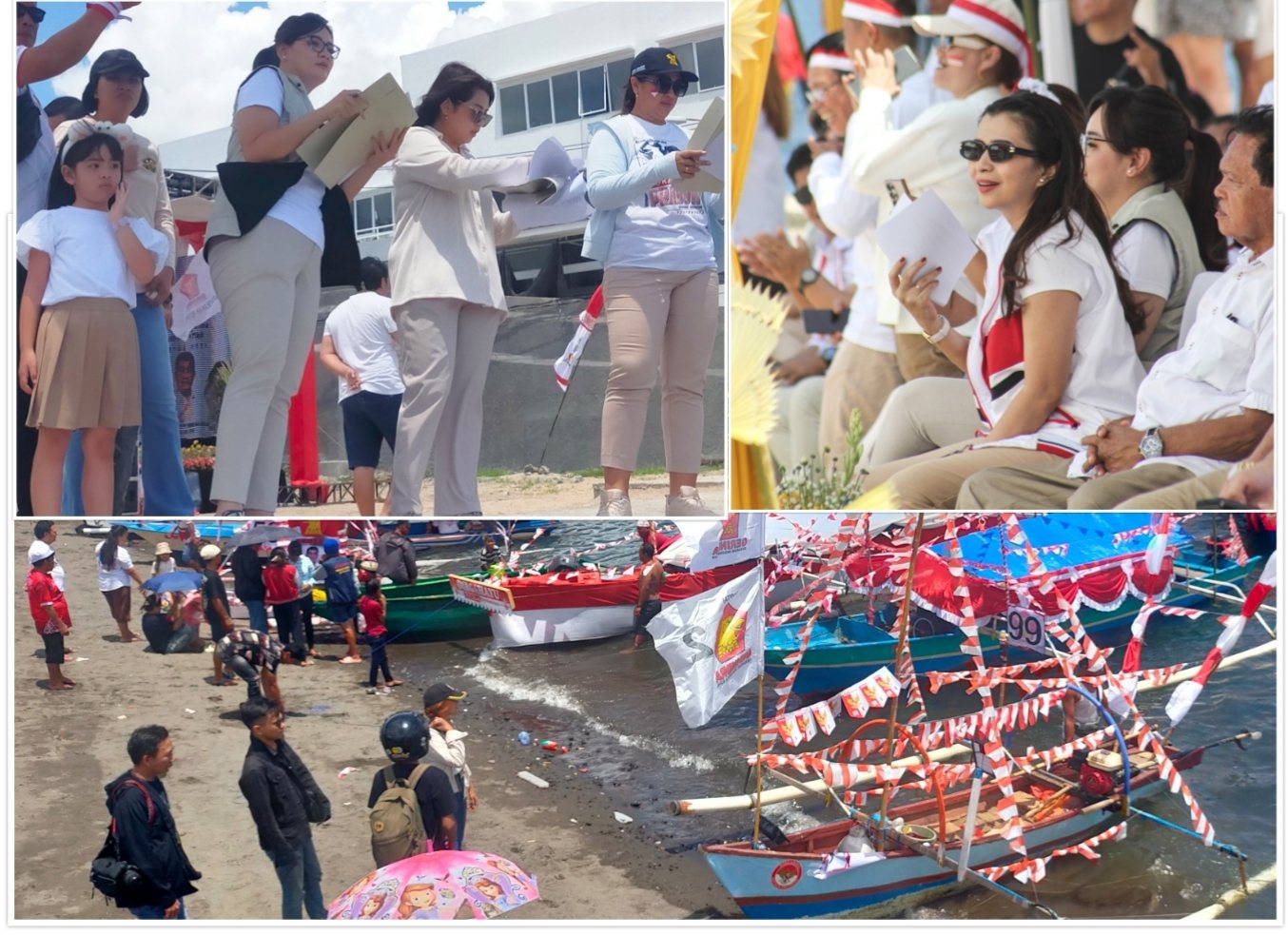 Gerindra Sulut Ramaikan HUT RI ke-80, Seluruh Kader Hadir dan Sejumlah Lomba Turut Menyemarakan