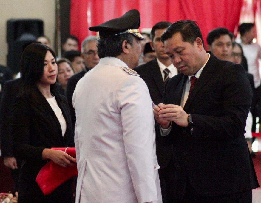 Lantik Wounde jadi Pj Bupati Sangihe, Wagub Kandouw Ingatkan Soal Sektor Pendidikan dan Kesehatan