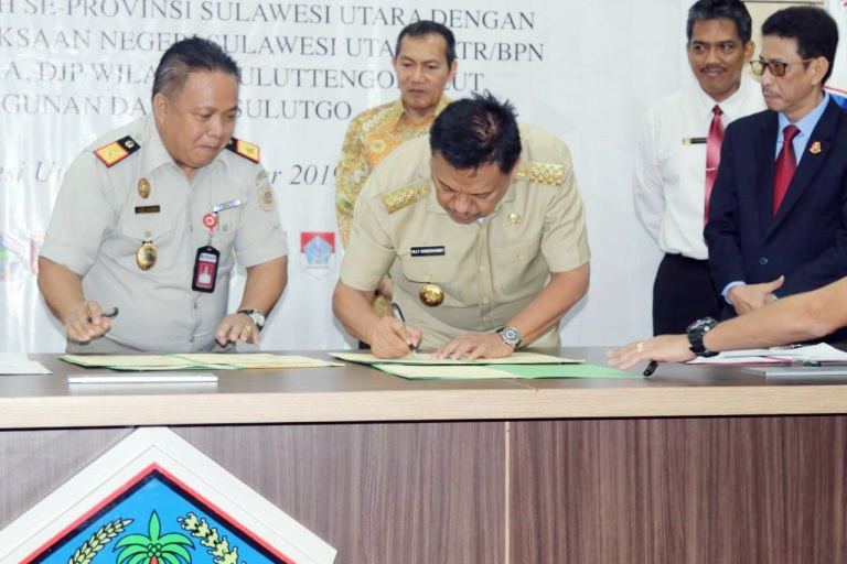 Kepala Daerah se-Sulut Komit Selamatkan Aset Negara