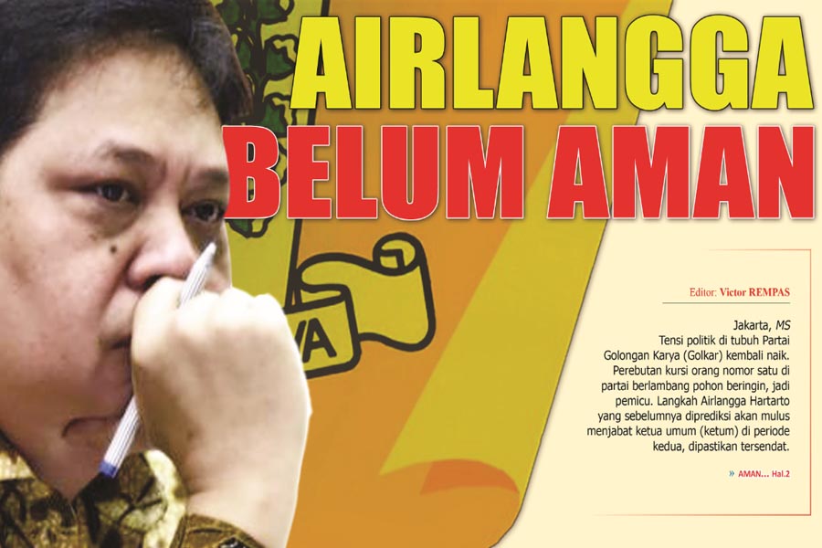 AIRLANGGA BELUM AMAN