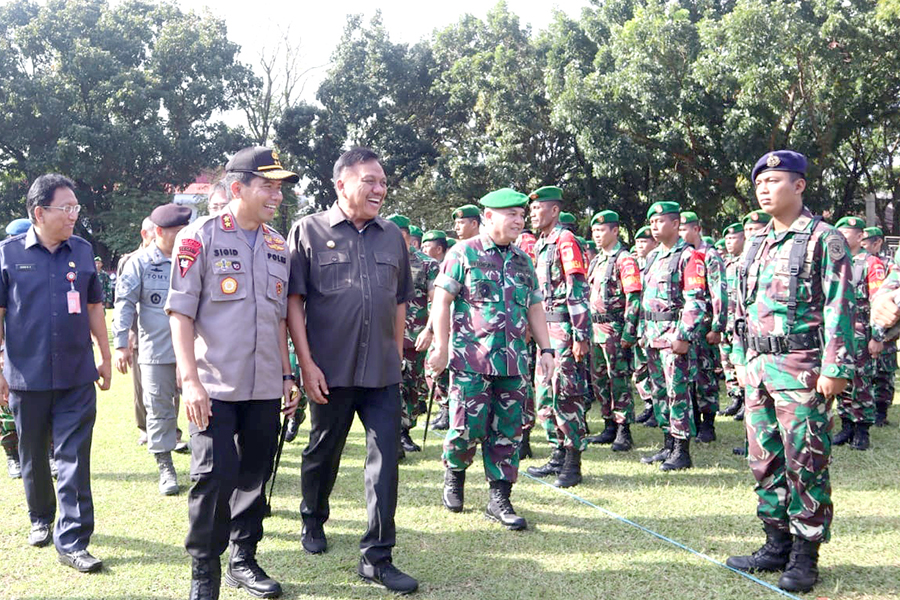 Amankan Pemilu, Seluruh Komponen Menyatu