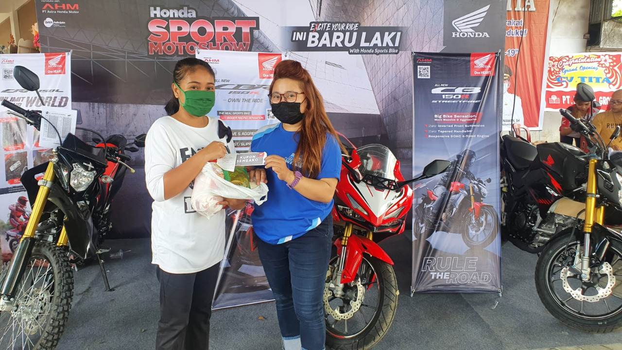 Gandeng Pemerintah Kotamobagu Barat dan Adira Finance, Honda DAW Gelar Vaksinasi & HSMS