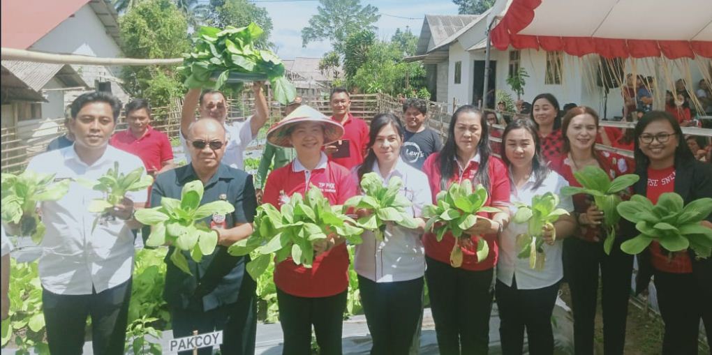 Giat Tekan Stunting, PKK Tomut  Gelar Lomba Kampung Pangan 