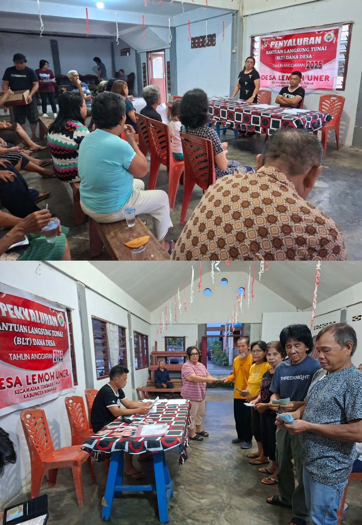 Program BLT Tahun 2025 di Desa Lemoh Uner Tuntas, 36 KPM Sampaikan Terima Kasih