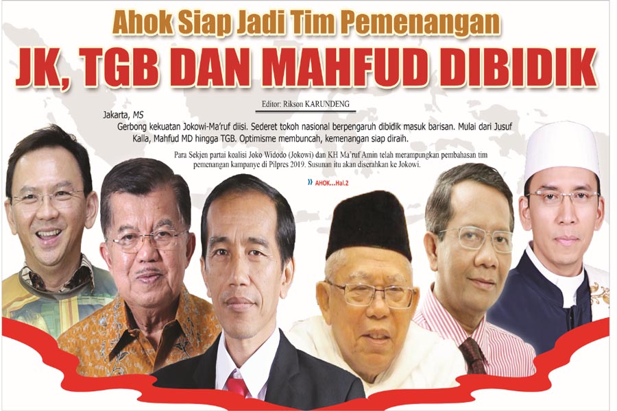 Ahok Siap Jadi Tim Pemenangan