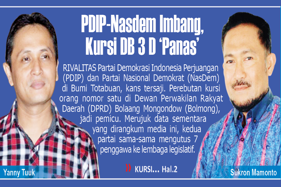 PDIP-Nasdem Imbang, Kursi DB 3 D �Panas�